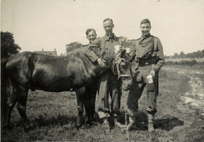 N129 - "Tom, Rolly, Jack & Reg" - Rfn. Donald King collection