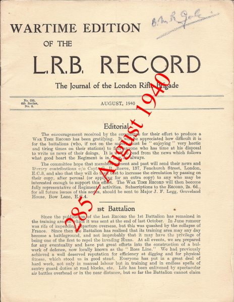 No. 285, August 1940 - Jeltes collection