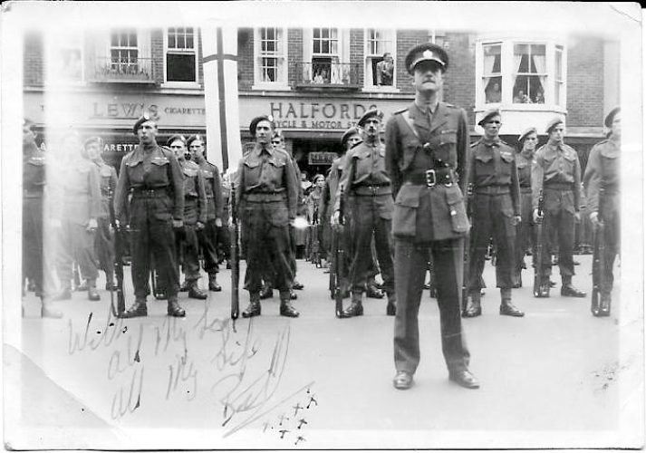 N196 - Freedom of Winchester parade 18 July 1946 - L/Cpl. W.H. Swainsbury coll.
